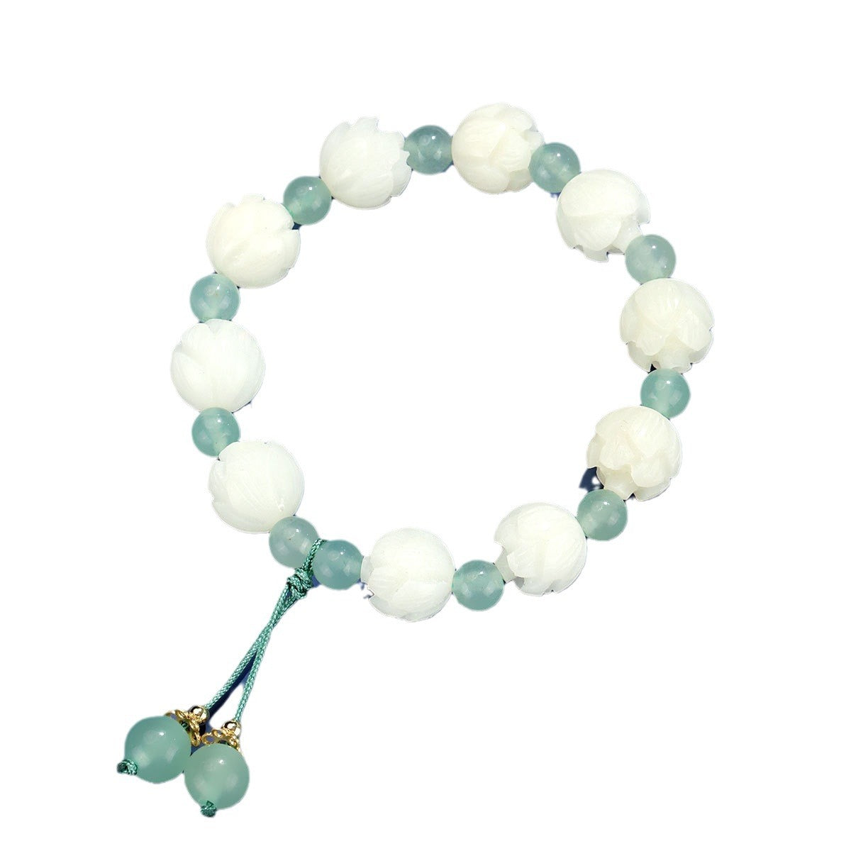 Women's Bodhi Rosary Hand Toy Lotus Lucky Bracelets