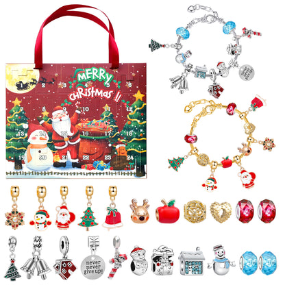 Children's Blind Box Suit Christmas Snowflake Old Bracelets