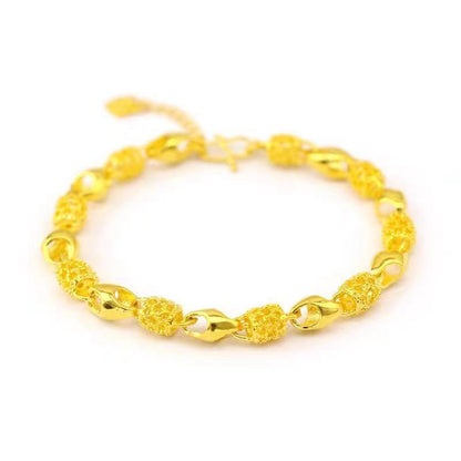 Style Exquisite Imitation Gold Vintage Lucky Bracelets