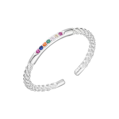 Collection Entire Sterling Sier Material Small Exquisite Rings