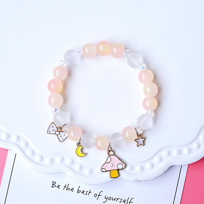 Korean Style Graceful Cute Crystal String Bracelets