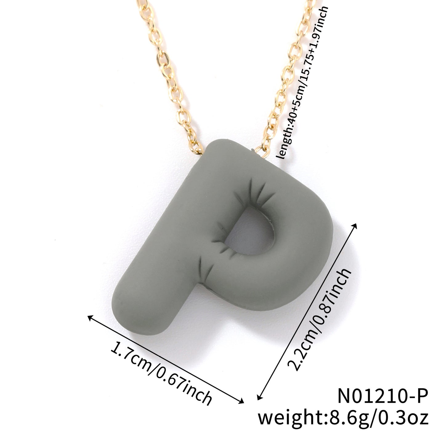 Comfortable Fashionable Personalized Trendy Simple Letter Necklaces