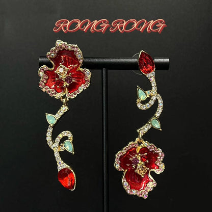 Sweet Court Style Exaggerated Personalized High-grade Earrings
