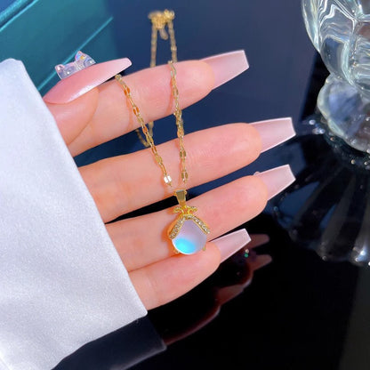 Women's Firefly Titanium Steel For Niche Design Exquisite Necklaces