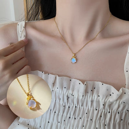 Women's Firefly Titanium Steel For Niche Design Exquisite Necklaces
