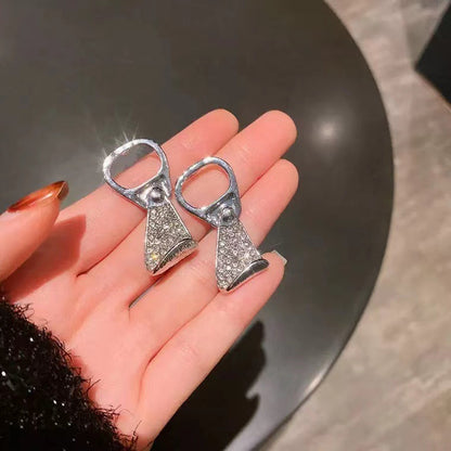 Women's Style Love Heart Set Trendy Temperament Earrings