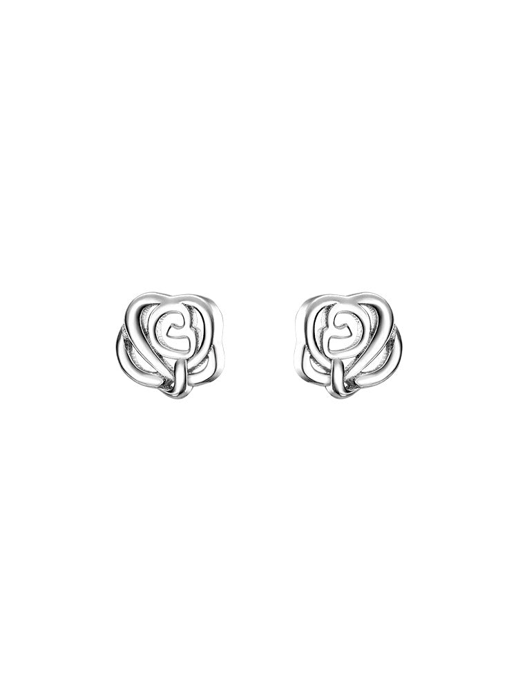 Women's Sterling Sier Small Ear Light Luxury Trendy Earrings