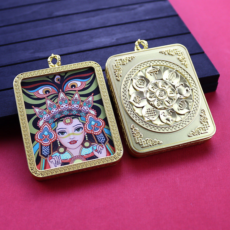 Fifth Master Small Yellow God Wealth Pendants