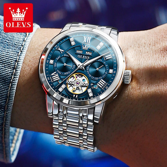 Men's Watch Business Luminous Hollow Automatic Mechanical Watches