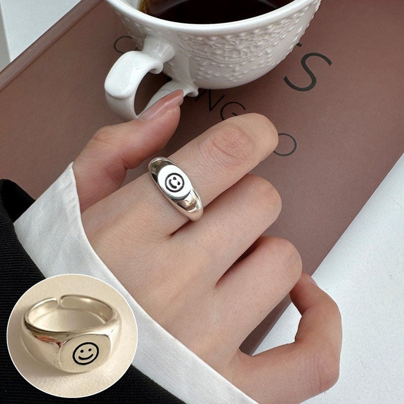 Offer Open Female Retro Fashion Twin Rings