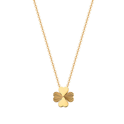 Flower Female Summer Gold Clavicle Chain Necklaces