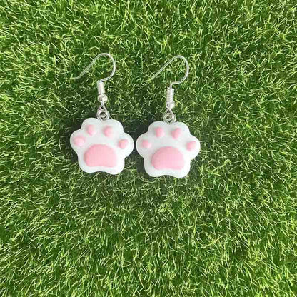 Ice Cream Candy Drink Resin Homemade Earrings