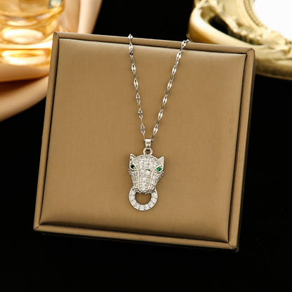 Women's Steel Ornament Design High-grade Light Luxury Necklaces