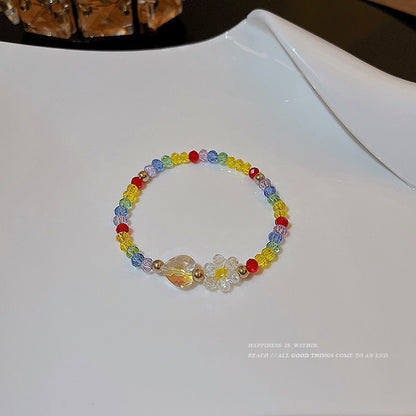 Style Ancient Bamboo Beaded Butterfly Female Design Bracelets