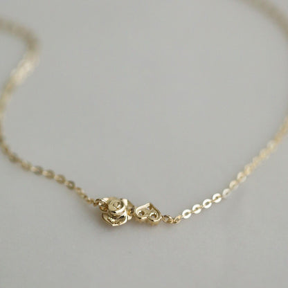 Rose Sier Plated Gold Thin Glittering Bracelets