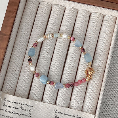 Natural Stone Shell Crystal Pearl Fashion Bracelets