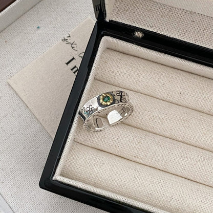 Offer Open Female Retro Fashion Twin Rings