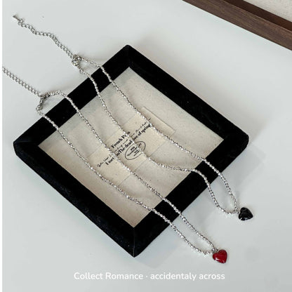 Design Small Pieces Of Sier Love Necklaces