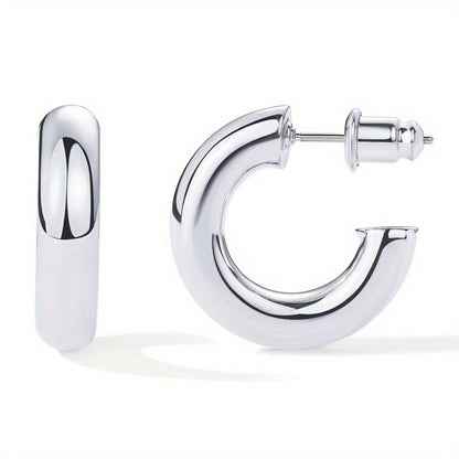 Women's Female High-grade Geometric Type Accessories Frosty Earrings