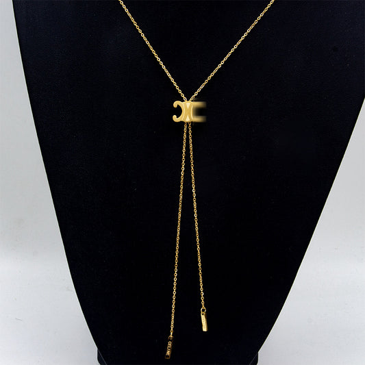 Tassel Long Light Luxury Fall Match Necklaces