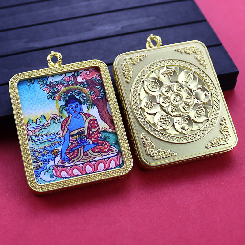 Fifth Master Small Yellow God Wealth Pendants