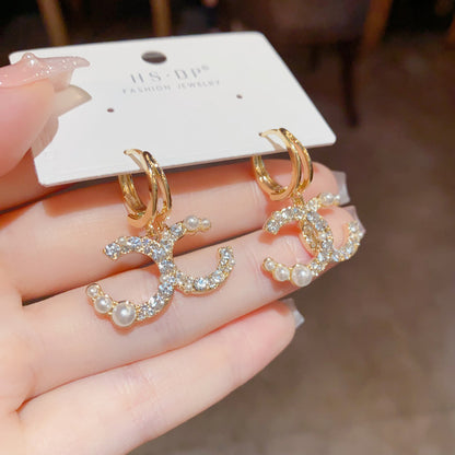 High-grade Light Luxury Graceful Fashionable Ear Rings