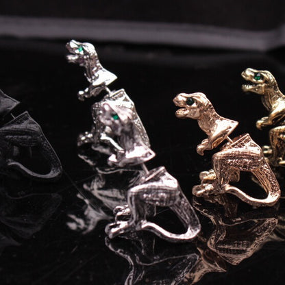 Korean Three-dimensional Small Animal Dinosaur Fashion Earrings