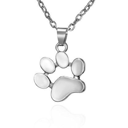 Popular Cute Animal Cat's Paw Feet Necklaces