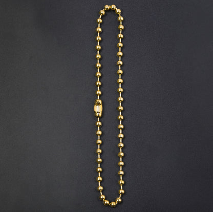 Innovative Durable Bead Chain Clavicle Vacuum Necklaces