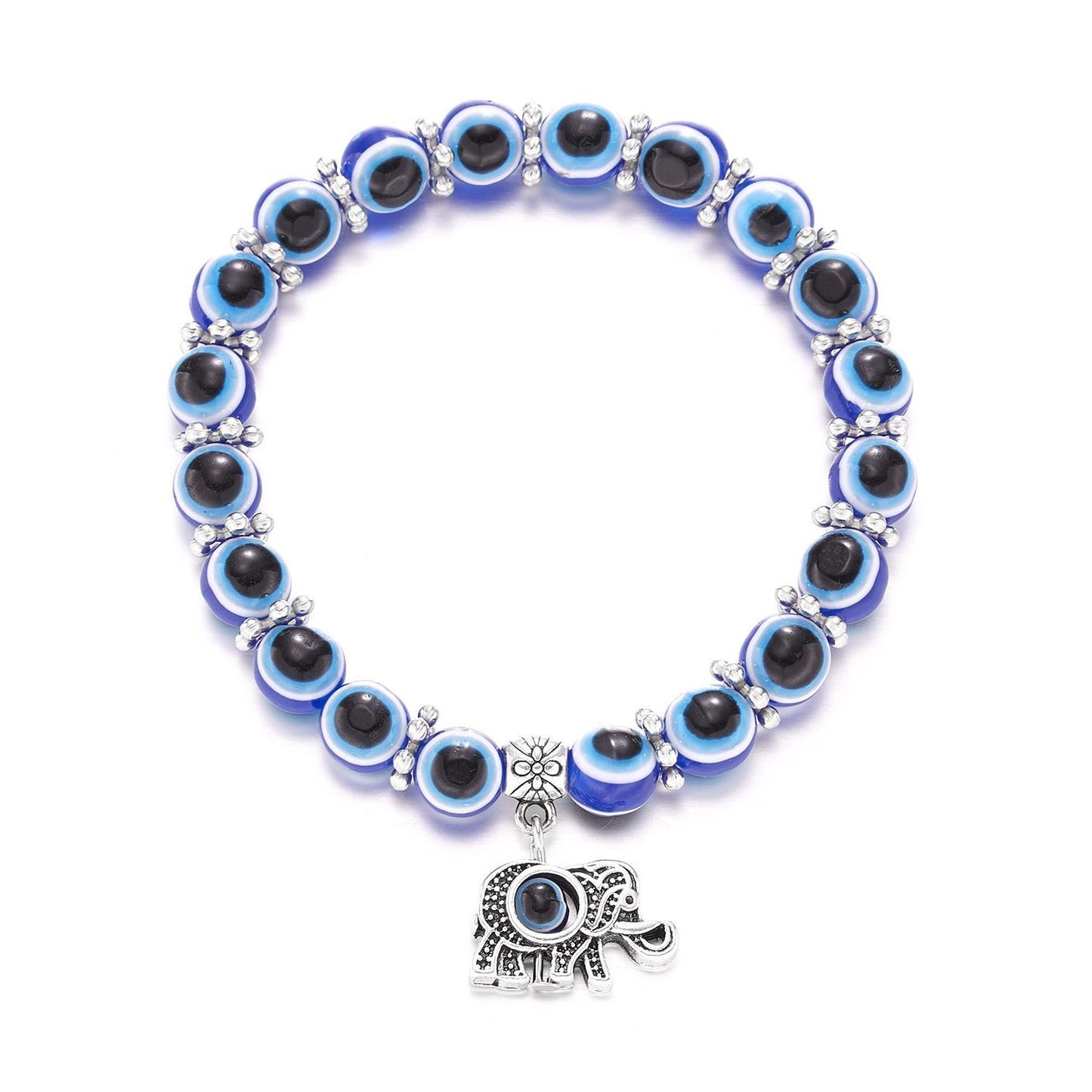 Fashion Butterfly Turtle Blue Eyes Beaded Bracelets