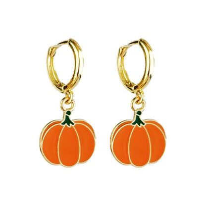 Ghost Bat Thanksgiving Pumpkin Maple Leaf Autumn Rings
