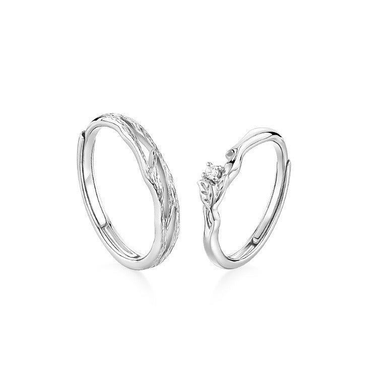 Women's Light Luxury Romantic Design High-grade Open Rings