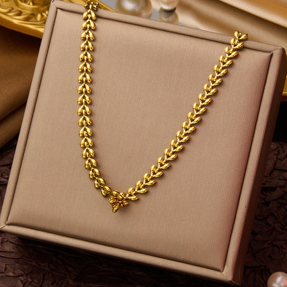 Chain Fashion Stainless Ornament Live Broadcast Necklaces