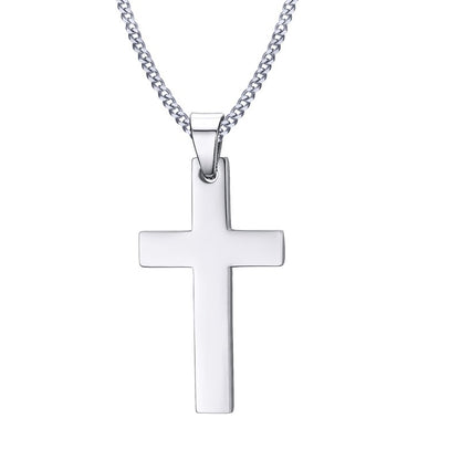 Men's Stainless Steel Cross Jewelry Ornament Accessories Pendants