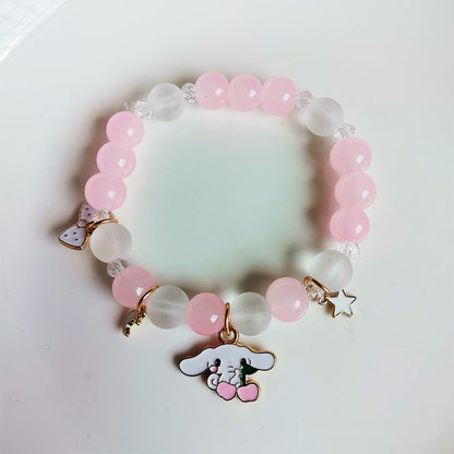 Children's Cartoon Beaded Cute Sweet Princess Style Bracelets