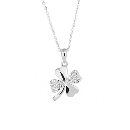 Women's Clover Cold Style Clavicle Chain High-grade Necklaces