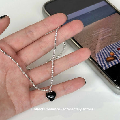 Design Small Pieces Of Sier Love Necklaces