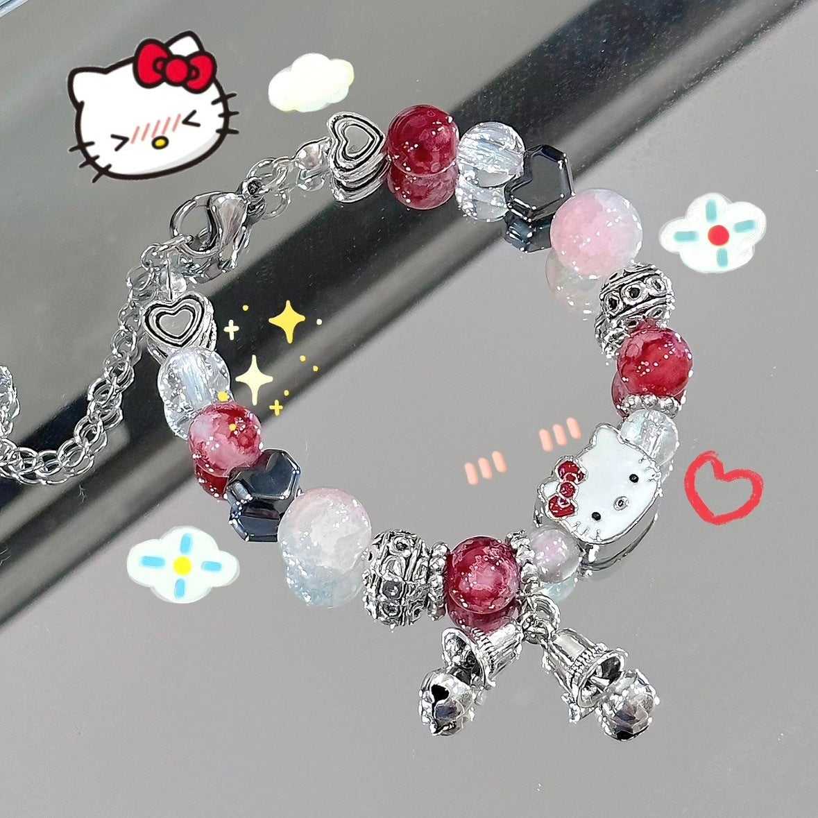 Cat Ceramic Cute Design Biscuit Bear Bracelets