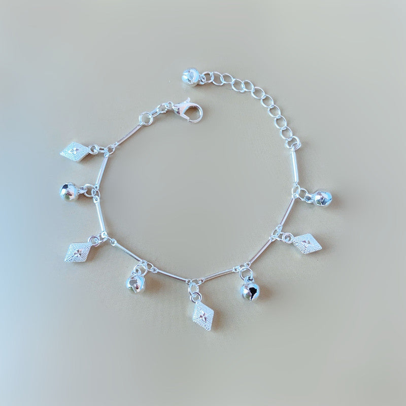 Female Korean Style Simple Imitation Sier Bracelets