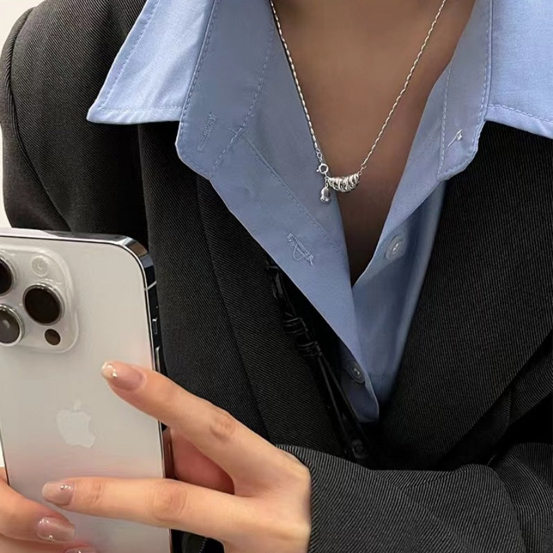 Women's Kosong Croissant For Design Light Luxury Necklaces