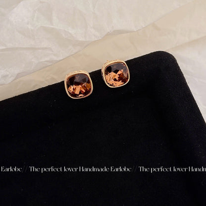 Women's Advanced Crystal Zircon Ear Combination Retro Exquisite Rings