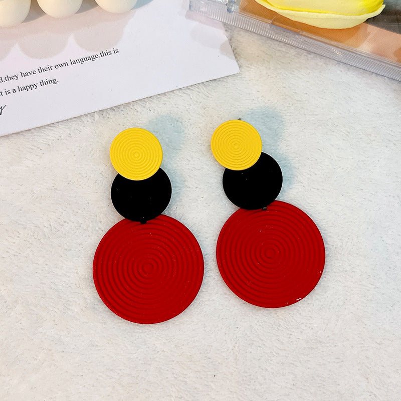 Women's Mosquito Coil For Metallic Niche Design Earrings