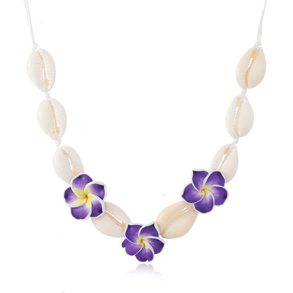 Shell Flower Bohemian Sweet Girly Fashion Simple Necklaces