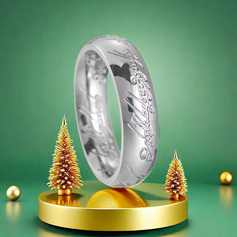 Of Magic Carving Colorfast Couple Hand Rings