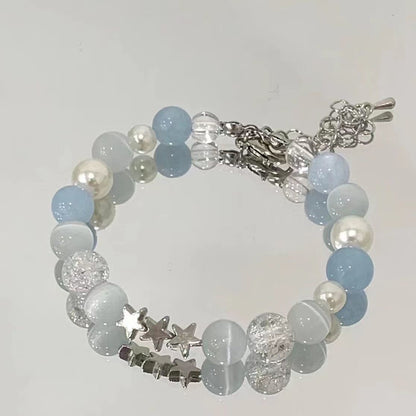 Novel Beaded Tassel Female Design Good-looking Bracelets