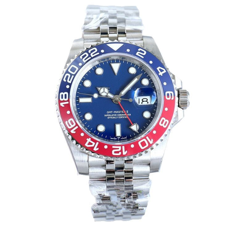 Times Greenwich Automatic Winding Watch Cola Sprite Mechanical Watches