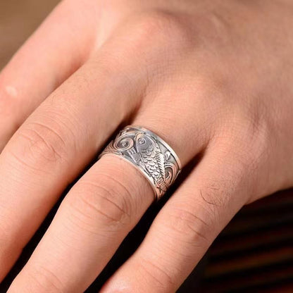 Prime Sier Copper Coins With More Koi Fish Rings
