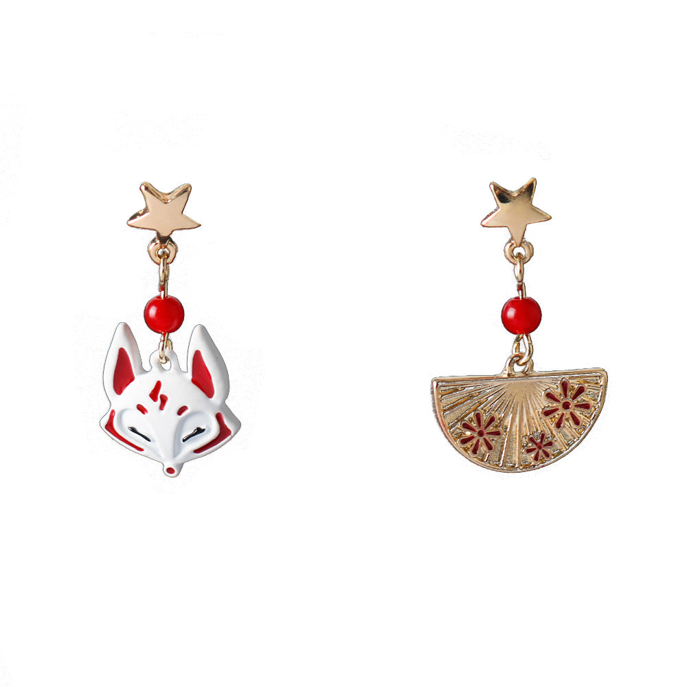 Magic Rabbit Fresh Mori Style Fox Earrings