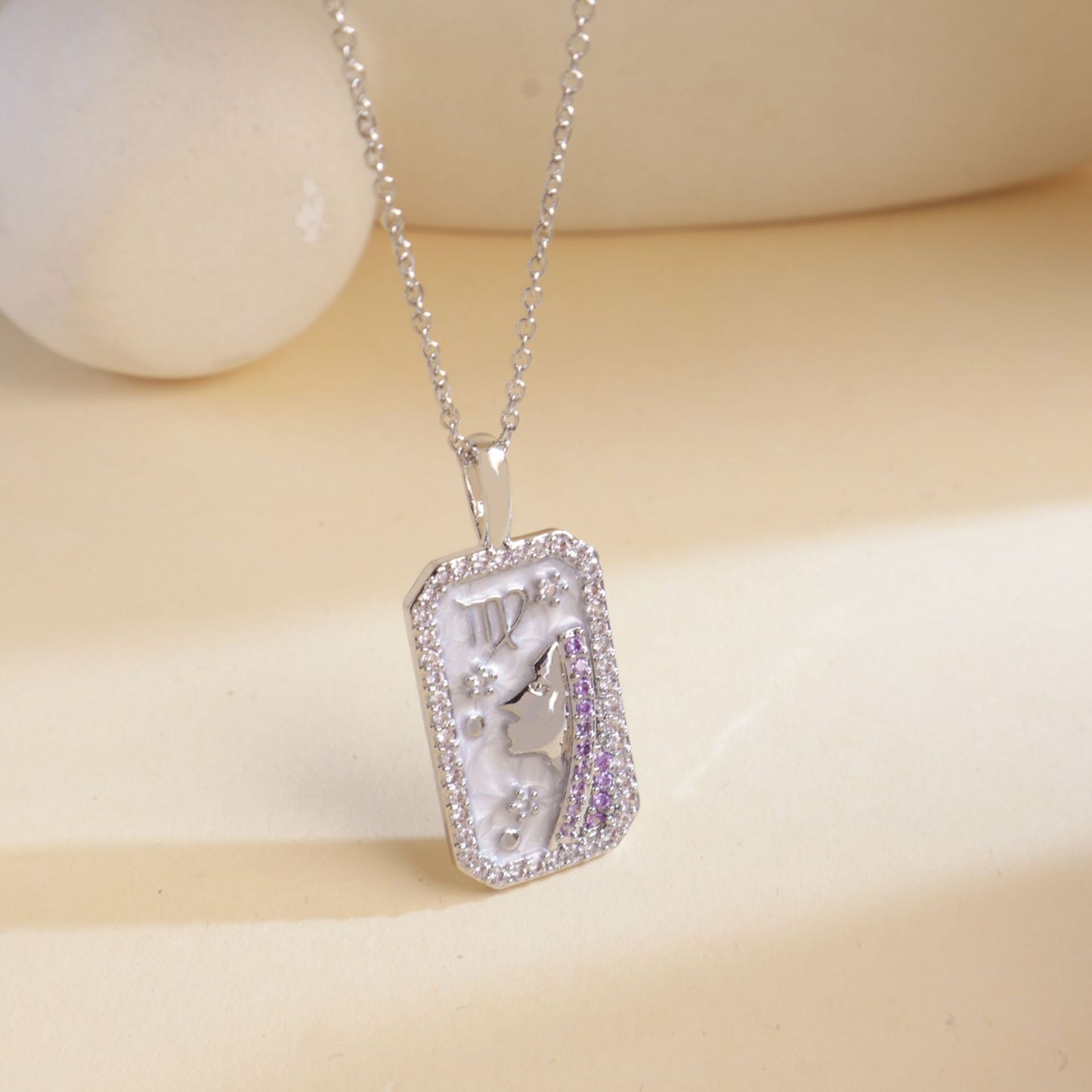 Constellation Color Zircon Female Special Interest Necklaces