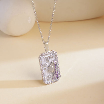 Constellation Color Zircon Female Special Interest Necklaces